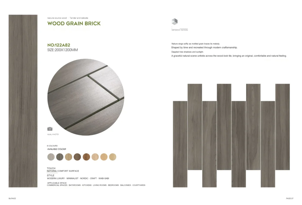 122A82 Wood-Look Tile