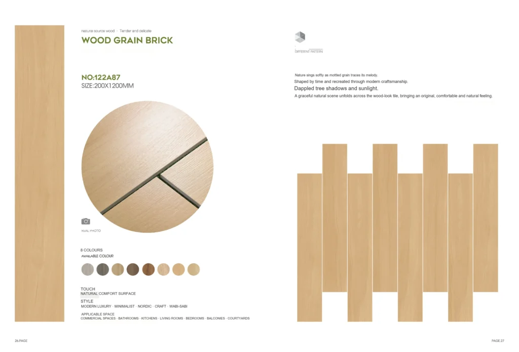 122A87 Wood-Look Tile