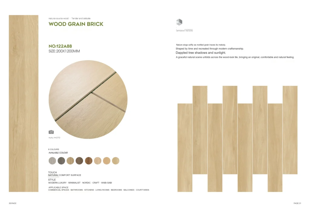 122A88 Wood-Look Tile
