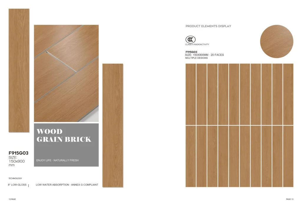 F915G03 Wood-Look Tile