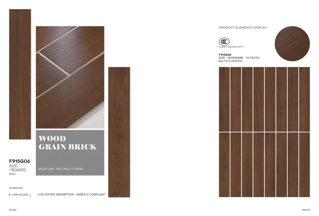 F915G06 Wood-Look Tile