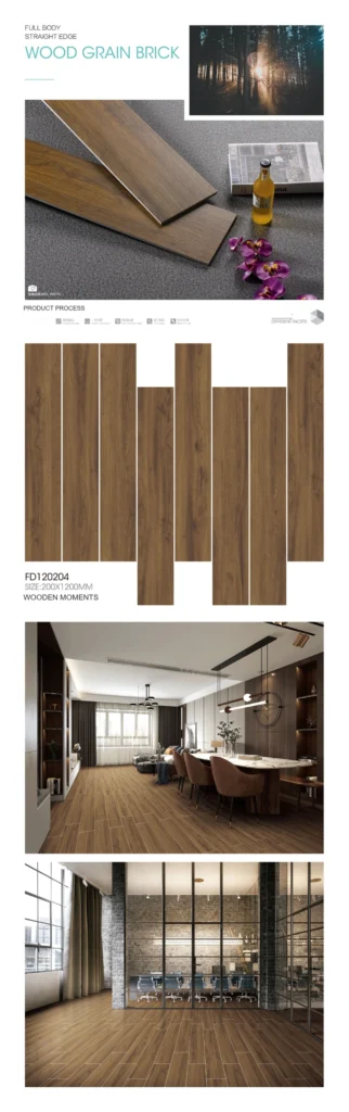 FD120204 Wood-Look Tile