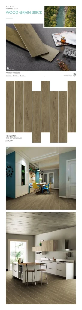 FD120205 Wood-Look Tile
