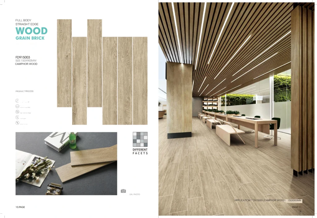 FD915003 Wood-Look Tile