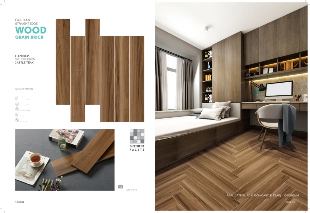 FD915006 Wood-Look Tile