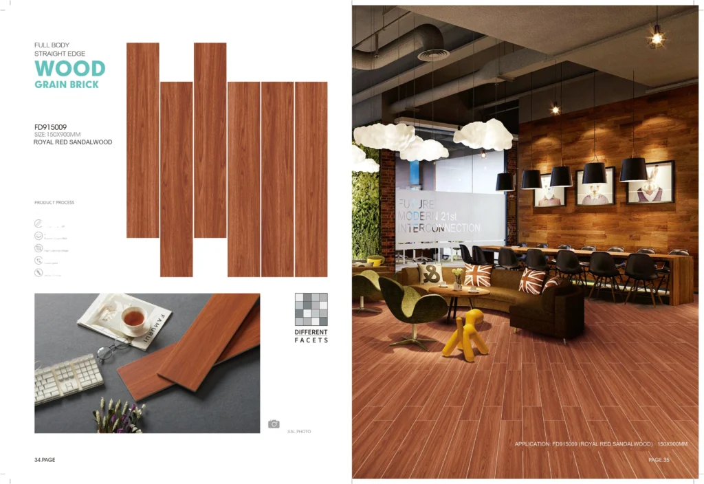 FD915009 Wood-Look Tile