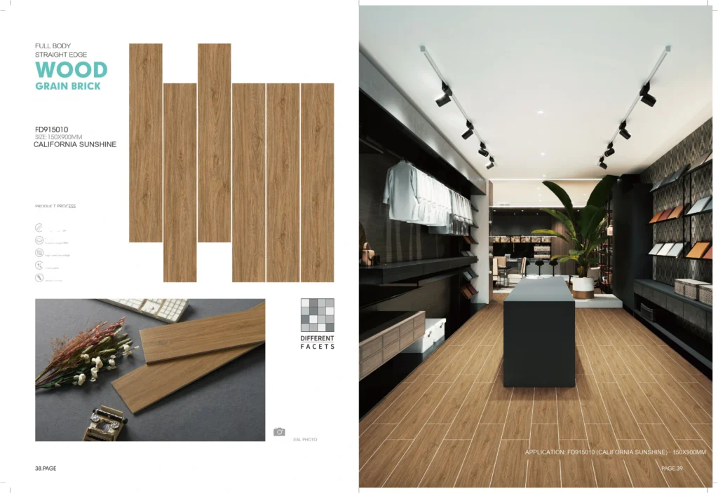 FD915010 Wood-Look Tile